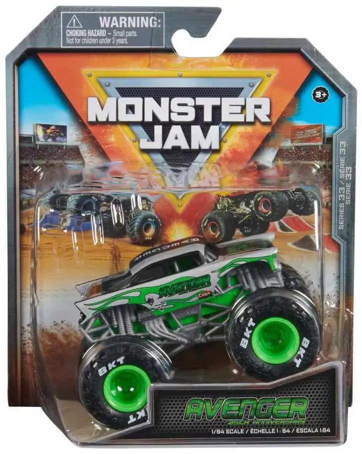 Monster Jam - 1:64 Scale Die Cast - Avenger