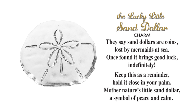 The Lucky Little Sand Dollar Charm