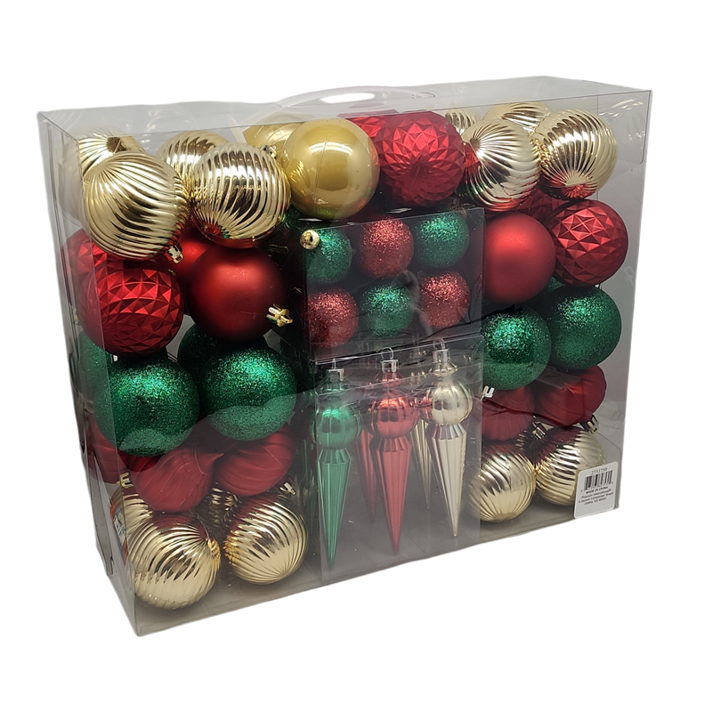 Suitcase of Shatterproof Ornaments