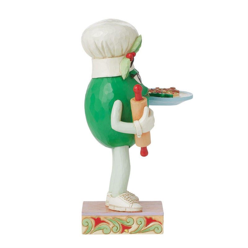 M&M'S Green Charact With Cookies Figurine