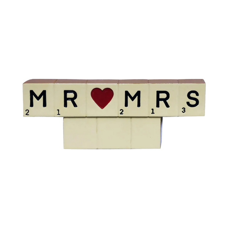 Letter Board Game Couple - Ornament