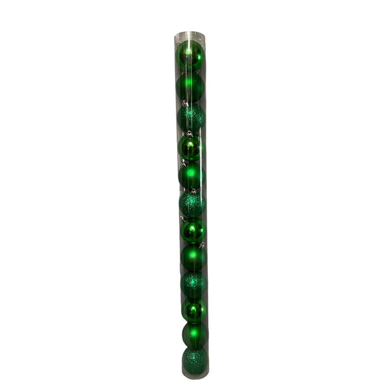 60MM 12 Count Shatterproof - Green