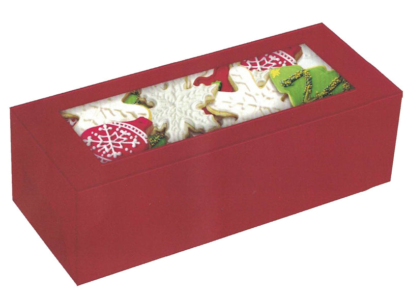 Medium Window Top Treat Box 2 Pack - Red