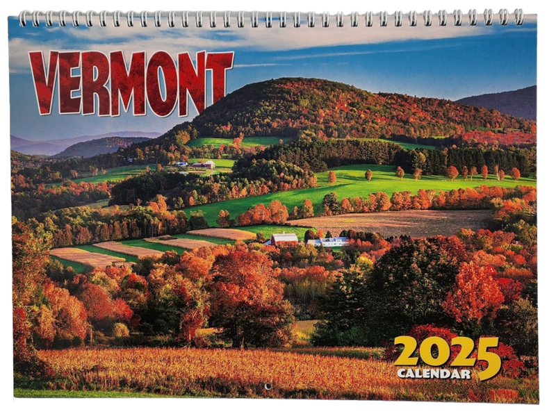 2025 Scenic Vermont Calendar