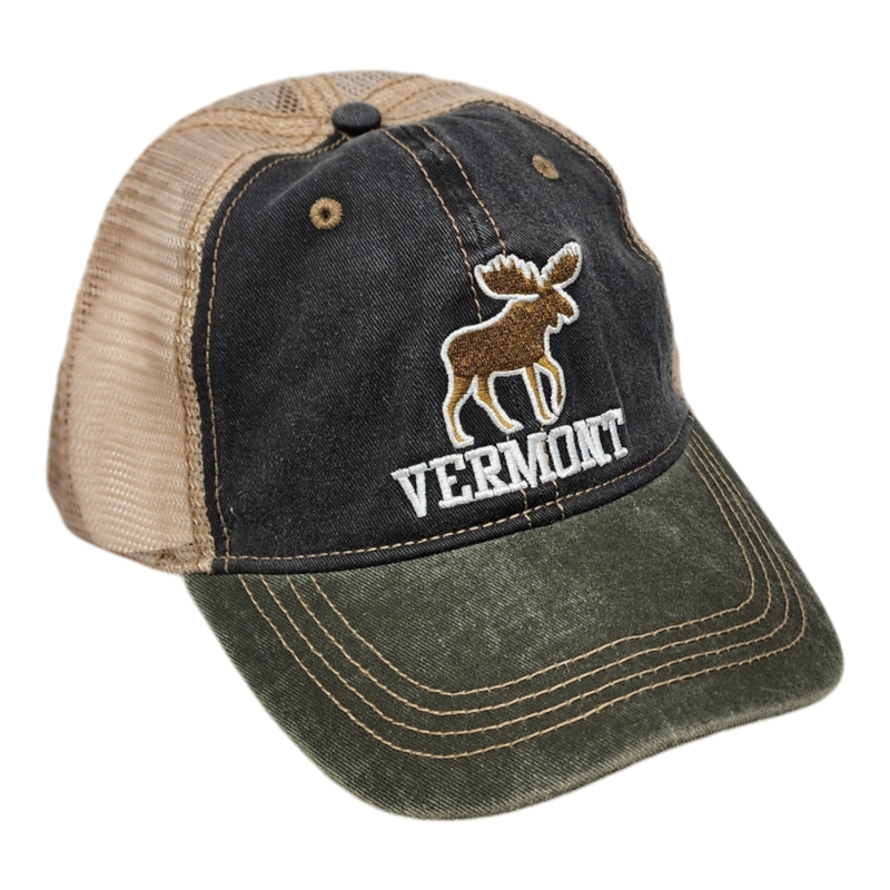 Two Tone Cap Vermont Moose