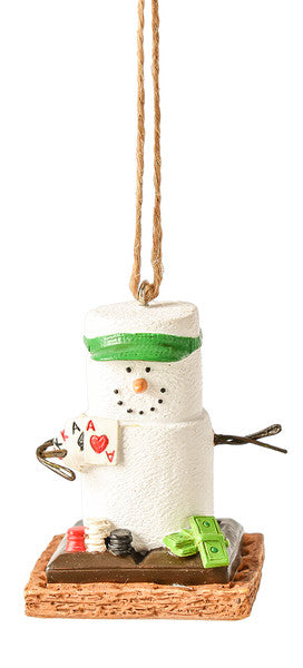 S'mores Casino Master - Ornament - The Country Christmas Loft