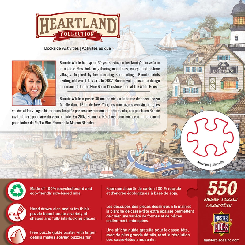 Heartland - Dockside Activities 550 Piece Puzzle