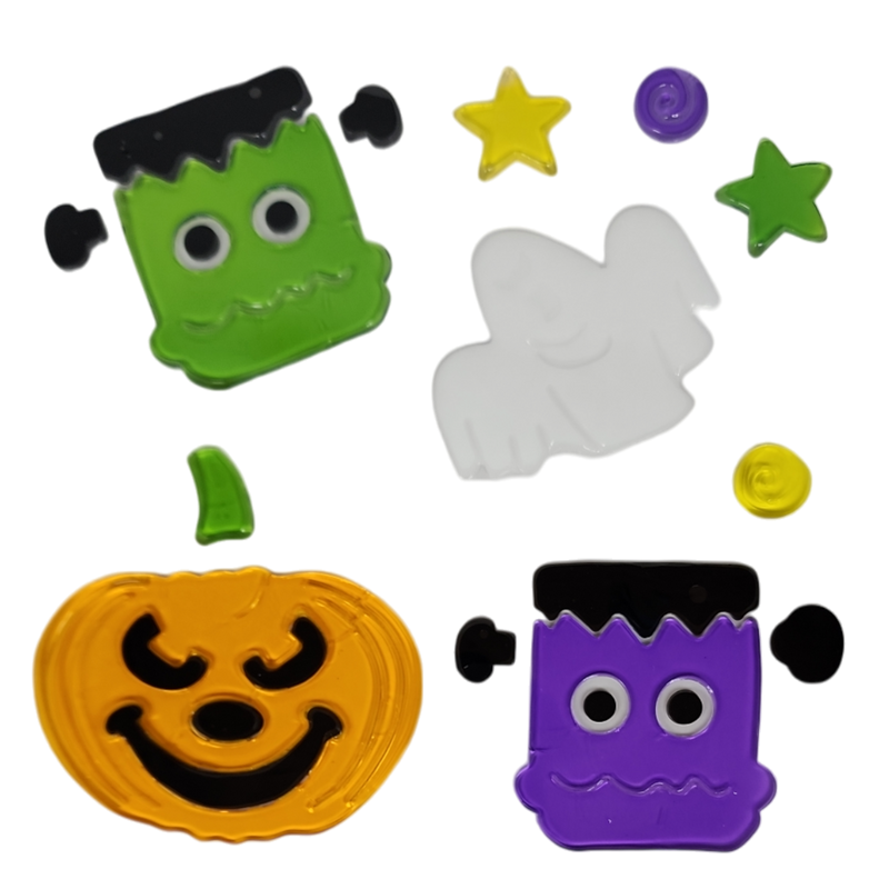 Window Gel Clings - Halloween Icons