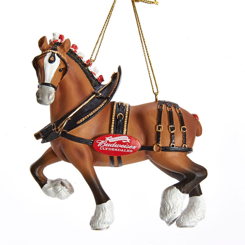 Budweiser Clydesdale Horse Ornament