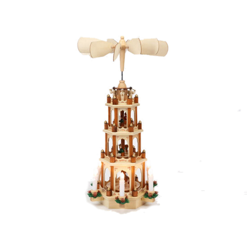 4 Tier Angel Pyramid - The Country Christmas Loft