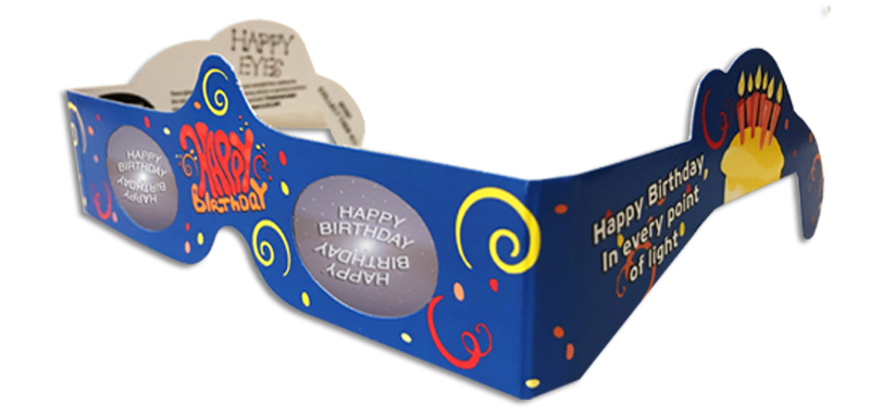 3D Glasses - Happy Birthday