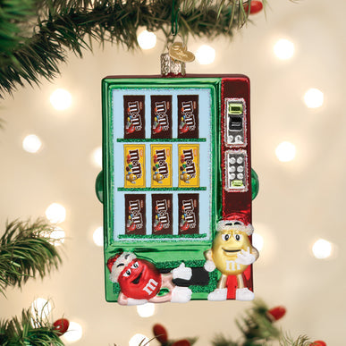 M & M Vending Machine Ornament