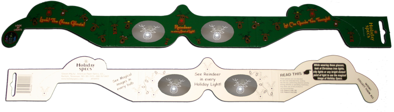 3D Glasses - Reindeer - The Country Christmas Loft