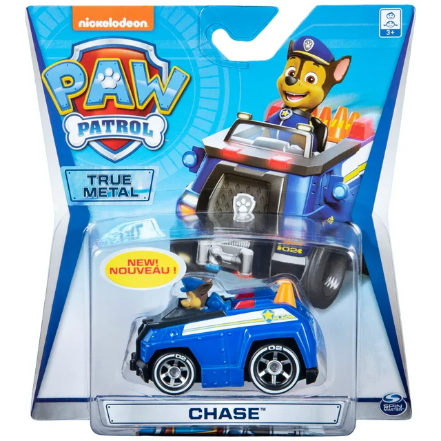 Paw Patrol True Metal - Chase Diecast Car