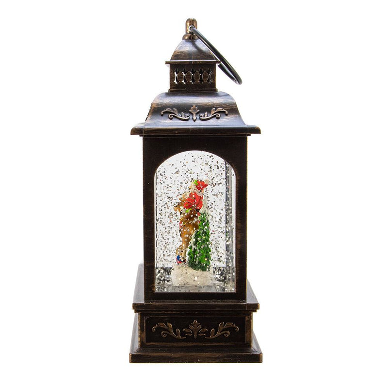 Santa LED Lantern With Motion - The Country Christmas Loft