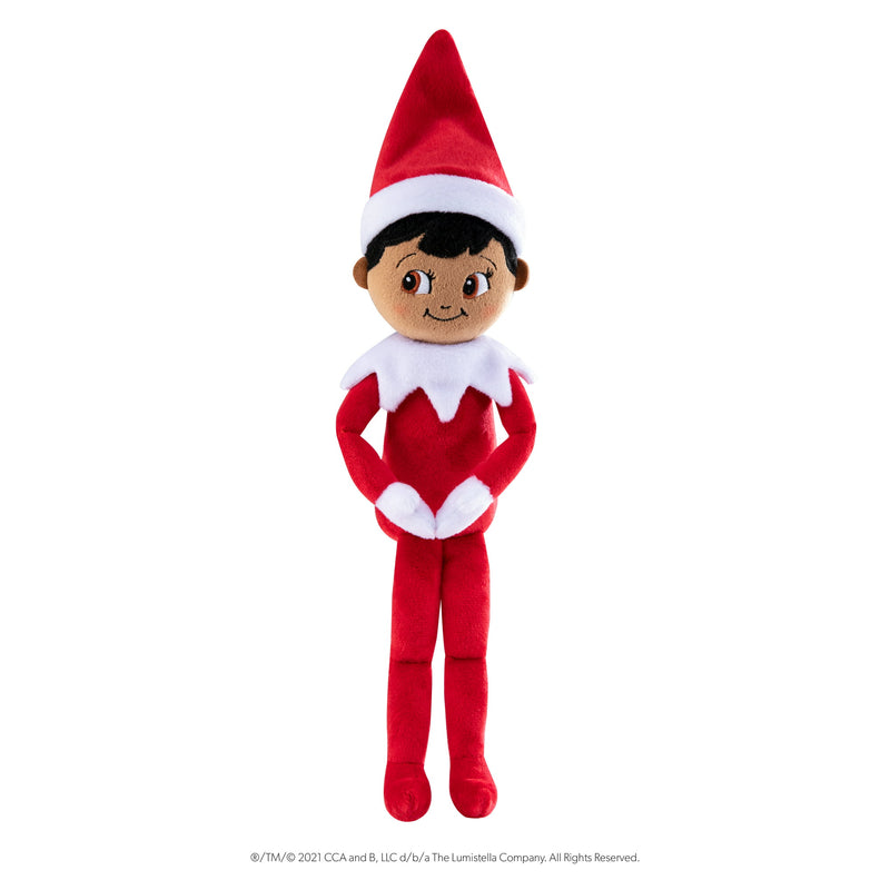 The Elf On The Shelf Plushee Pal - Boy - Dark Tone - The Country Christmas Loft