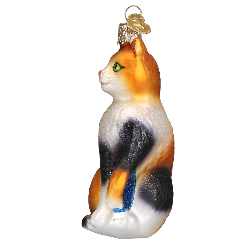 Calico Cat Ornament - The Country Christmas Loft