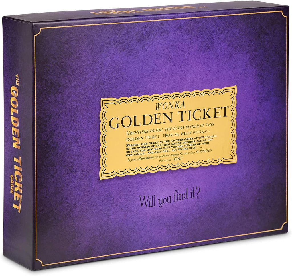 Willy Wonka's The Golden Ticket Board Game – The Country Christmas Loft