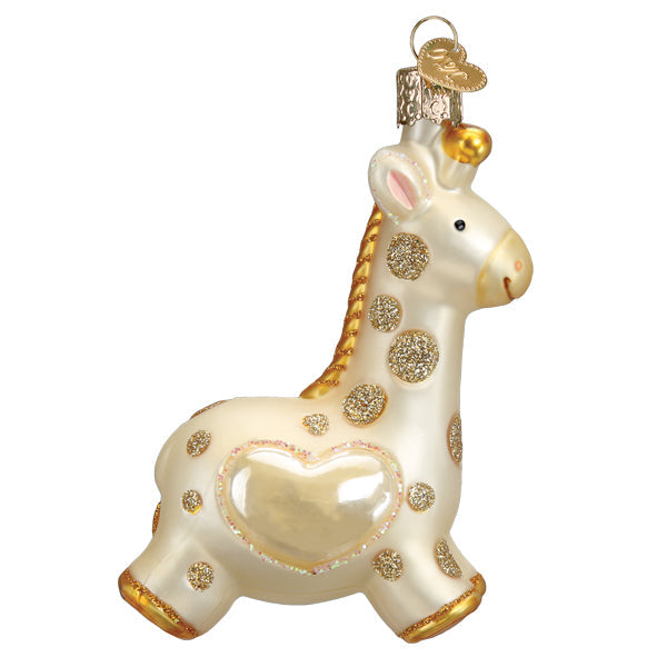 Old World Christmas Babys First Christmas Giraffe Ornament - The Country Christmas Loft