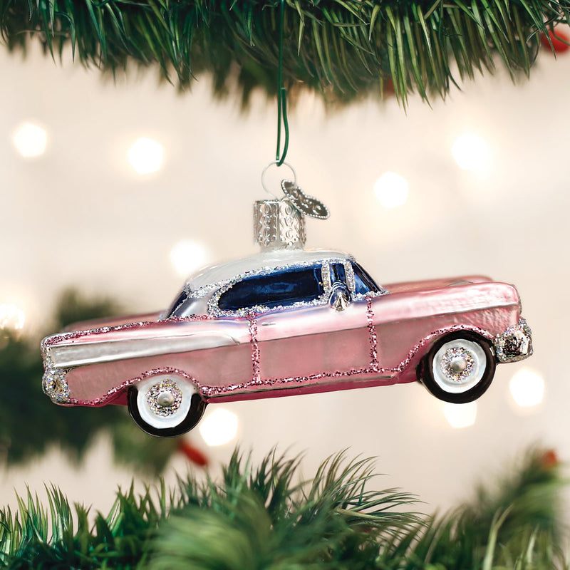 Old World Christmas Classic Car Glass Ornament - The Country Christmas Loft