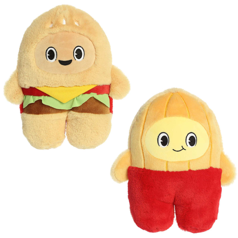 Flipovers Plush - 11 Inch HamburgerAnd Fries