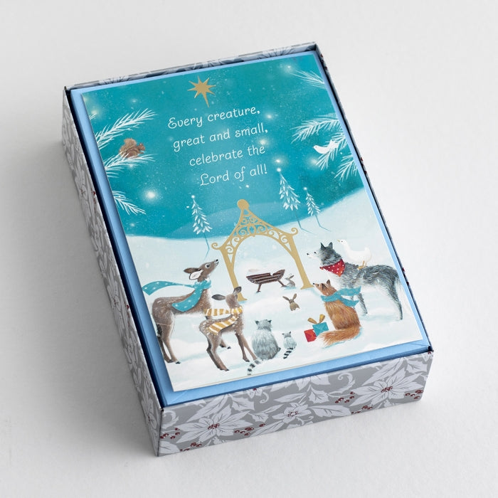 Every Creature - 18 Christmas Boxed Cards - The Country Christmas Loft