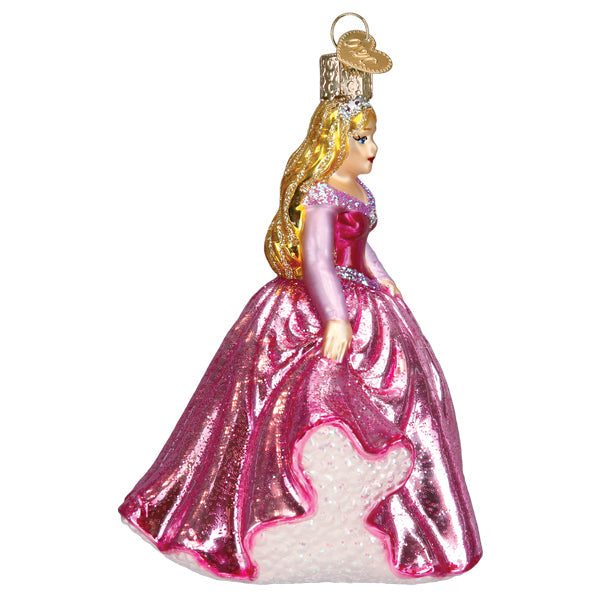 Princess Glass Ornament