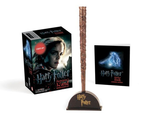 Hermione's Wand with Sticker Kit: Lights Up! - The Country Christmas Loft