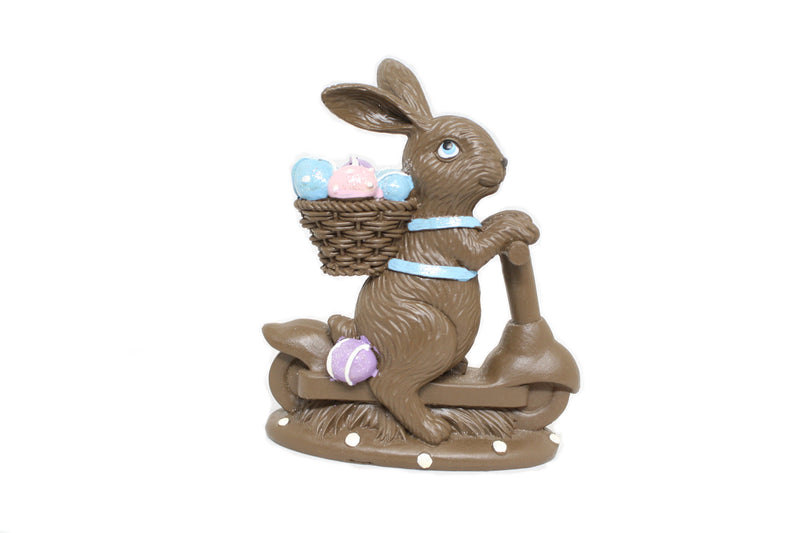 6.5 Inch Easter Bunny Riding a Scooter - - The Country Christmas Loft