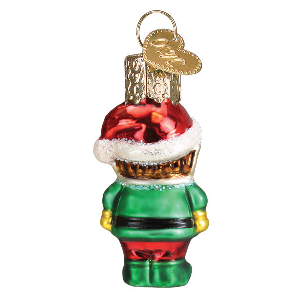 Gumdrop Mini Elf Glass Ornament - The Country Christmas Loft