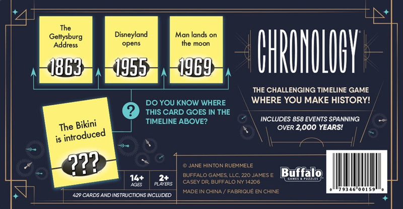 Chronology Card Game