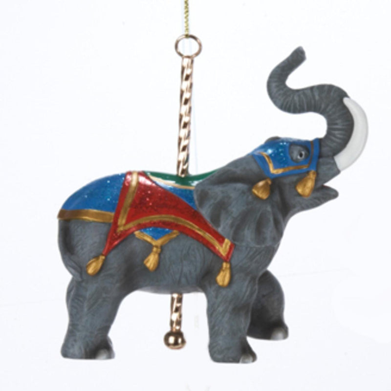 Resin Carousel Assortment Ornament - Elephant