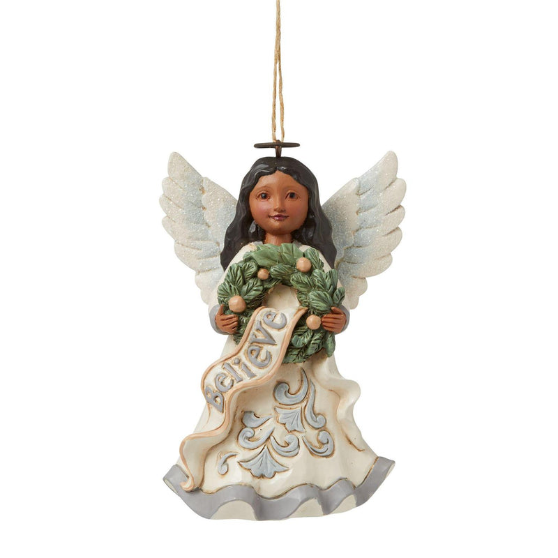 Woodland Believe Angel Ornament - The Country Christmas Loft