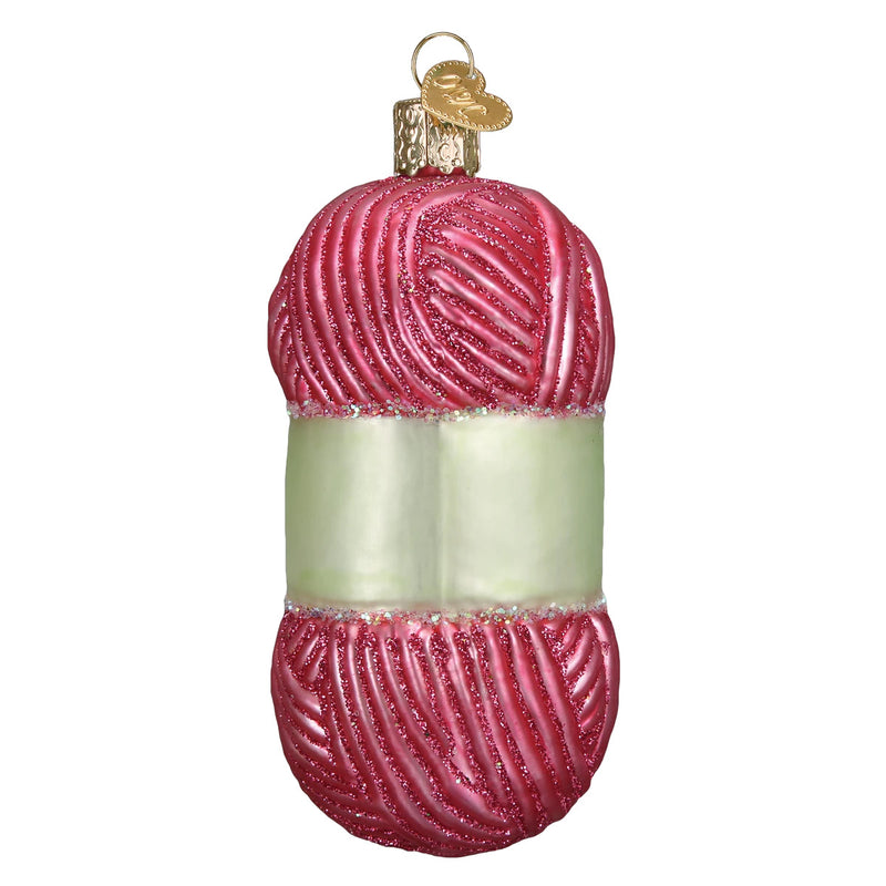 Knitting Yarn Ornament - The Country Christmas Loft