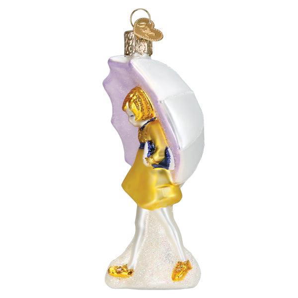 Morton Umbrella Girl Ornament