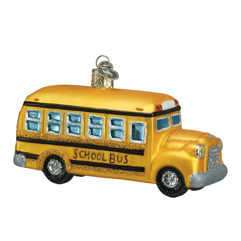 Old World Christmas School Bus - The Country Christmas Loft