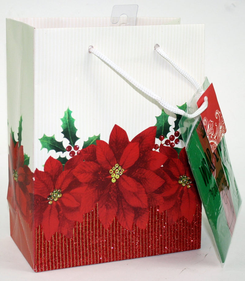 Traditional Gift Bag With Matching Tissue - - The Country Christmas Loft