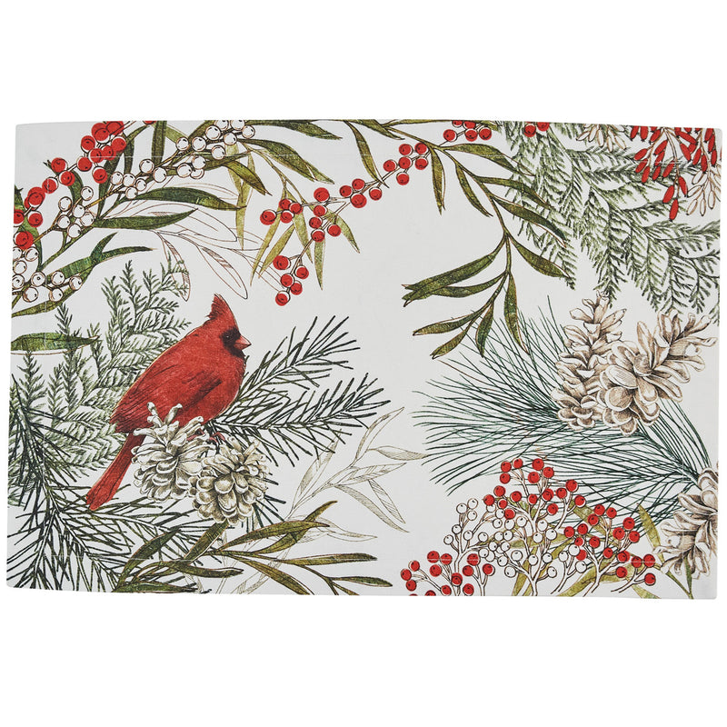 Cardinal Place Mat - The Country Christmas Loft