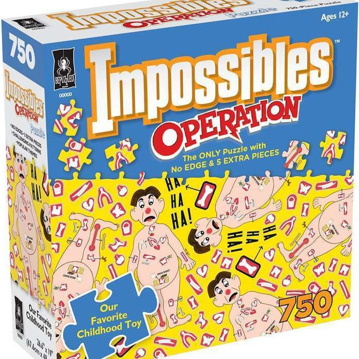 Hasbro Operation  Impossibles Puzzle - The Country Christmas Loft