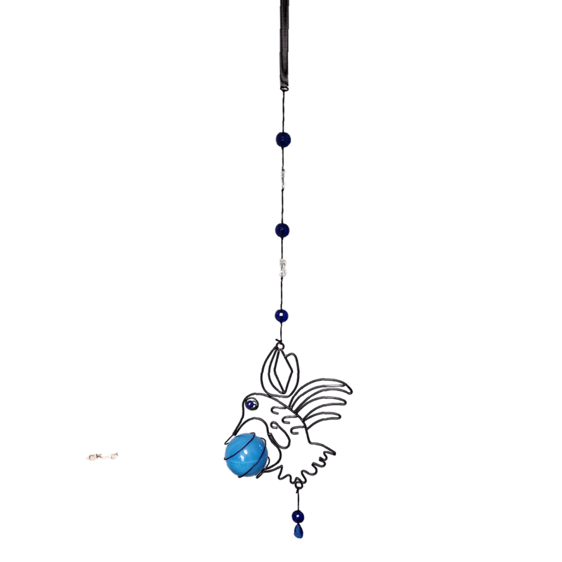 Solar Lighted Hanging Hummingbird