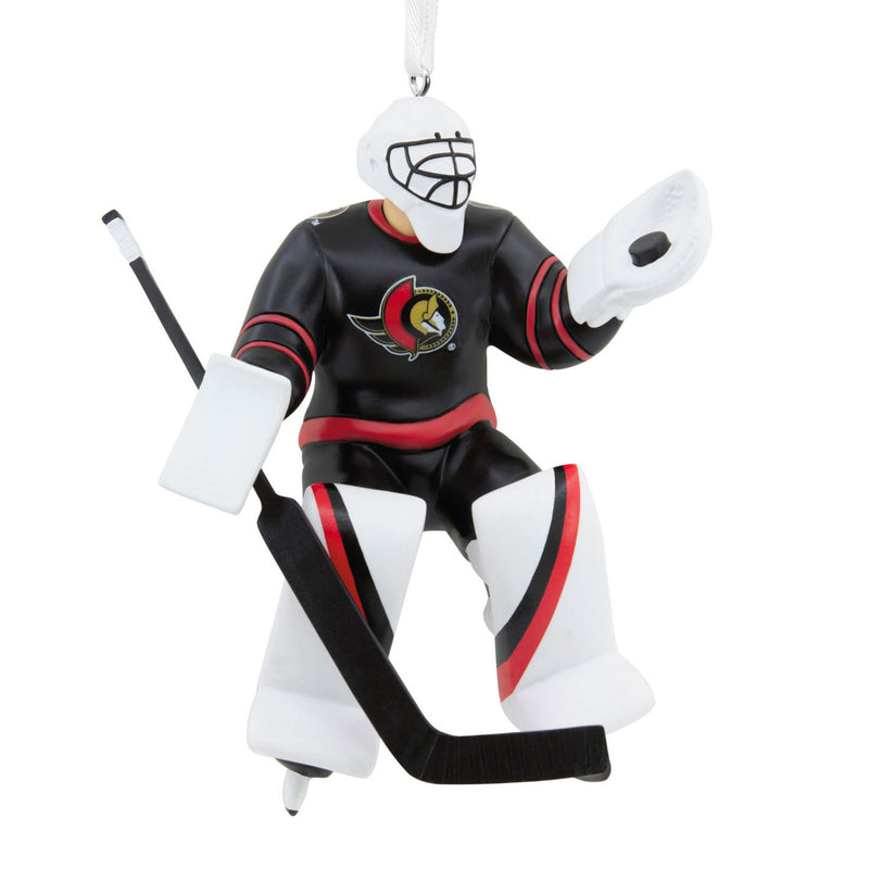 Ottawa Senators Goalie Ornament