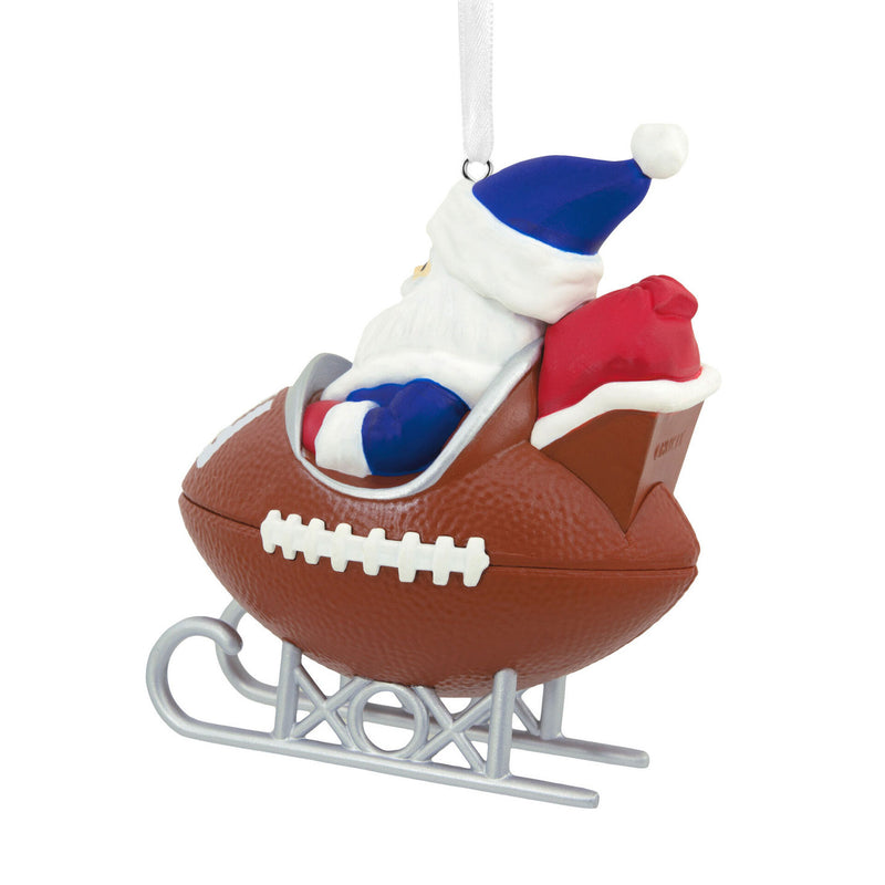 New York Giants Football Sled Ornament