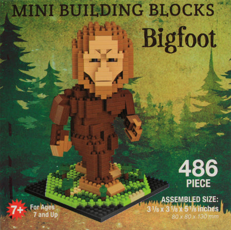 Mini Building Blocks - Big Foot - The Country Christmas Loft