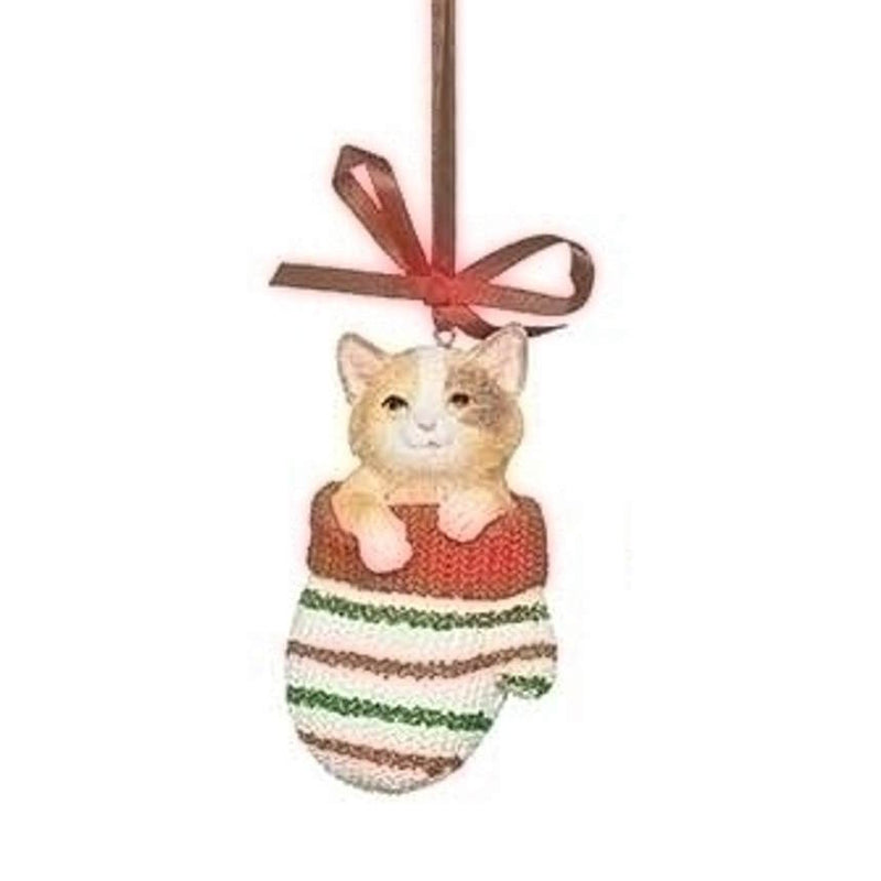 Kitten in a Mitten Ornament