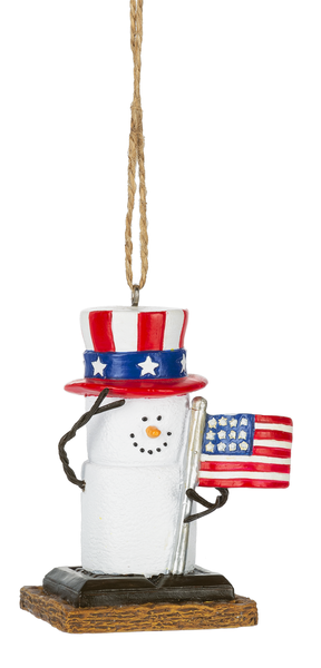 S'mores Patriotic Ornament - The Country Christmas Loft