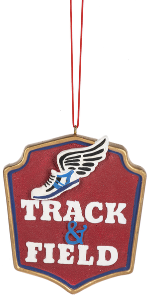 Track & Field Ornament - The Country Christmas Loft