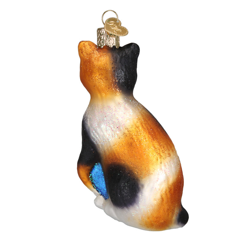 Calico Cat Ornament - The Country Christmas Loft