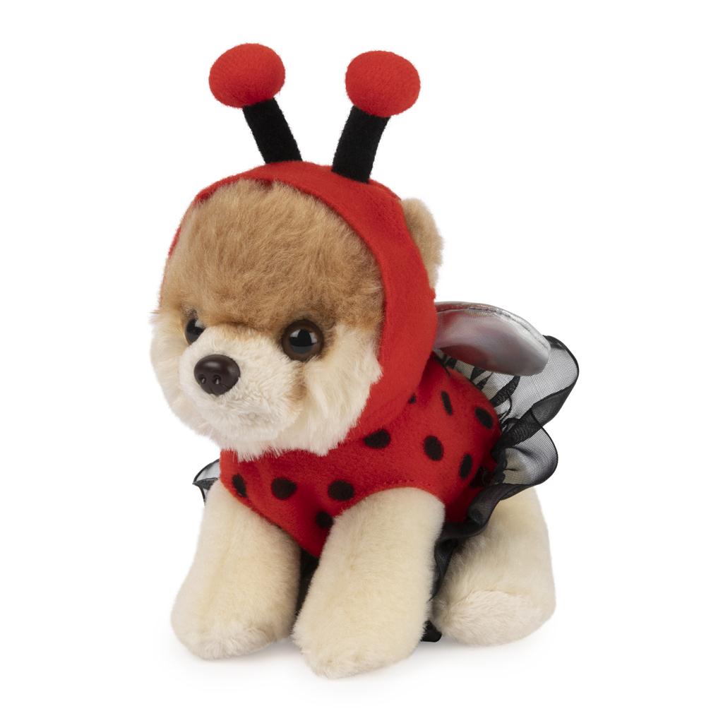 GUND Boo, The World’s Cutest Dog Ladybug Plush Pomeranian Stuffed Animal  for Ages 1 and Up, 5”