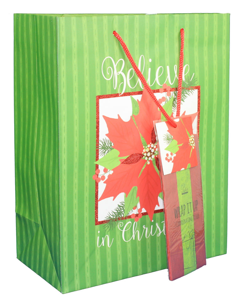 Large Gift Bag With Tissue - - The Country Christmas Loft