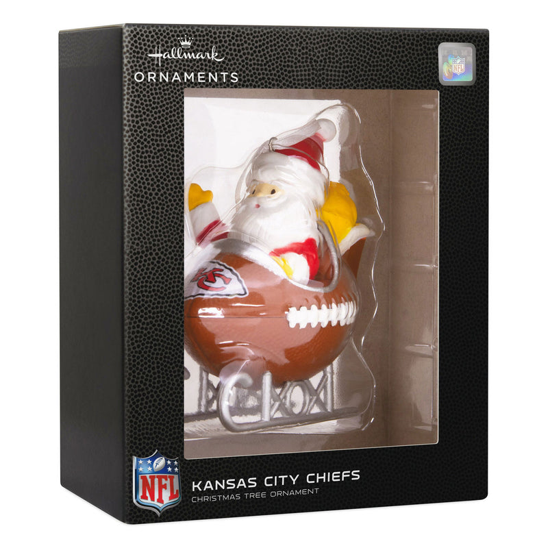 Kansas City Chiefs Football Sled Ornament